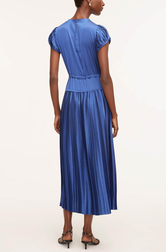 Pleated Sleeve Dress