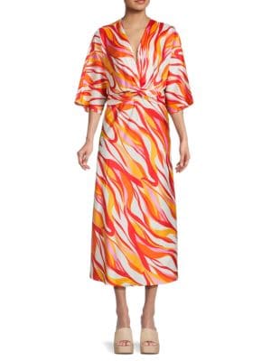Tahari
Print Midi Shirtdress