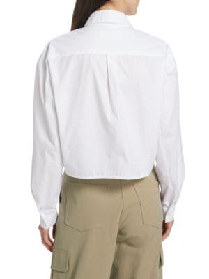 ba&sh
Delga Cropped Shirt