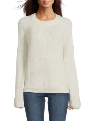 Joseph A
Lace Sleeve Sweater