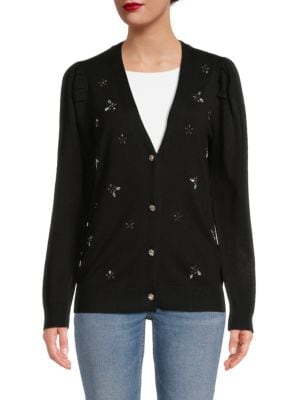 Joseph A
Lace Sleeve Sweater