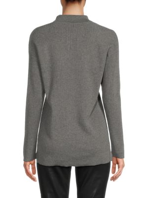 Saks Fifth Avenue
Collared Ribbed Cardigan