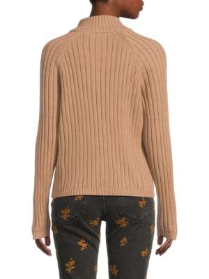 DKNY
Ribbed Zip Up Sweater