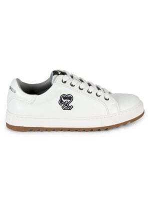 Karl Lagerfeld Paris
Log Sole Leather Combat Boots