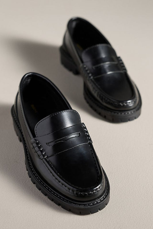 Anthropologie Maeve Lug Sole Loafers