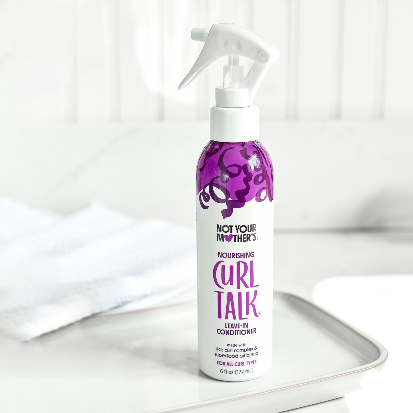 Walmart Not Your Mother's Curl Talk Leave-In Conditioner, 6 fl oz