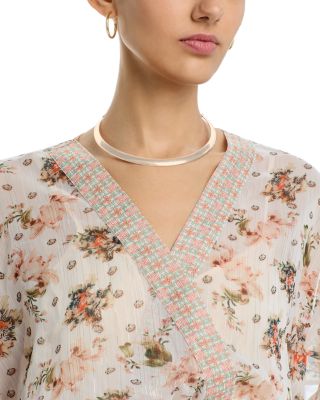 KOKO + MASON Kimono Short Sleeve Midi Dress