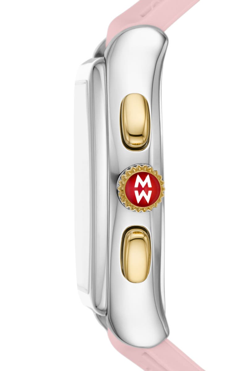 MICHELE Releve Silicone Strap Watch, 36mm