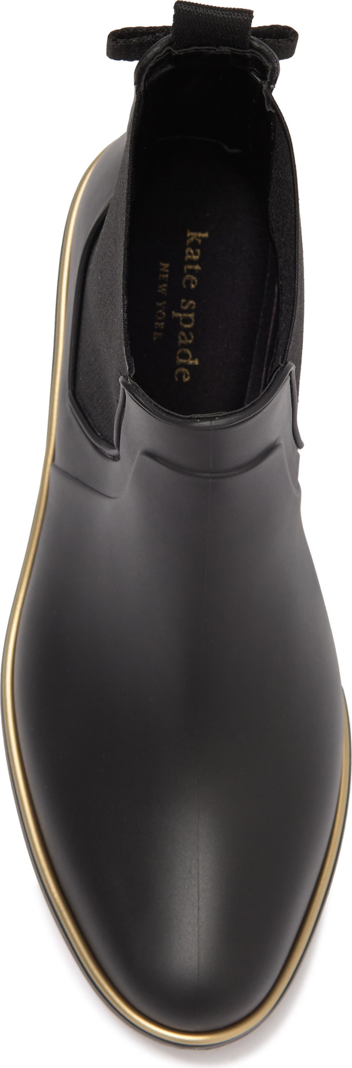 Kate Spade New York solstice rain boot, Alternate, color, Black