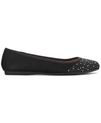 Macy's Style & CoAngelynn Rhinestone Glitter Ballet Flats, Created for Macy's