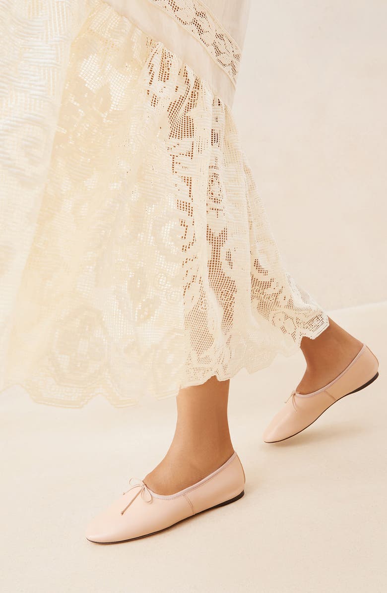 Loeffler Randall Landon Leather Ballet Flat (Women)