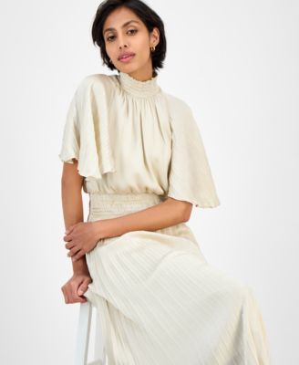 Macy's julia jordanWomen's Pleated Smocked Dress