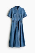 H & M Denim Shirt Dress