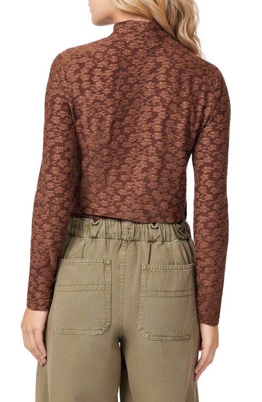 Scotch & Soda Long Sleeve Turtleneck Top