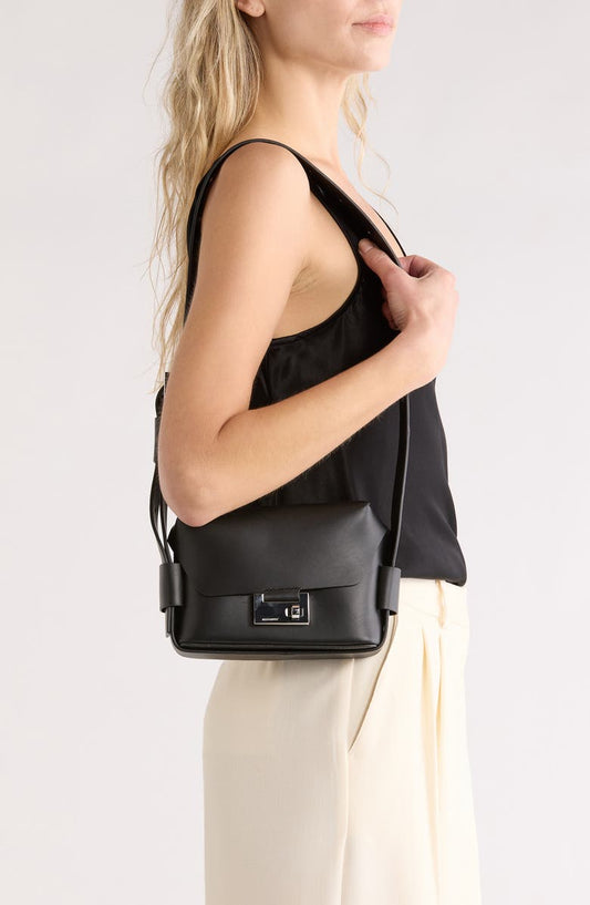 AllSaints Frankie Leather Crossbody Bag