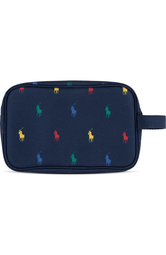 Ralph Lauren Kids' Pony Embroidered Dopp Kit