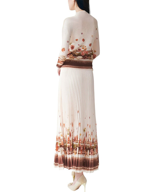 Walmart Linda Charm womens 2pc Blouse & Skirt Set