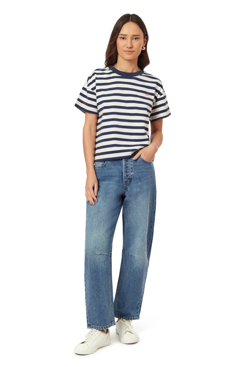 Scotch & Soda Boxy Yarn Dye Stripe T-Shirt