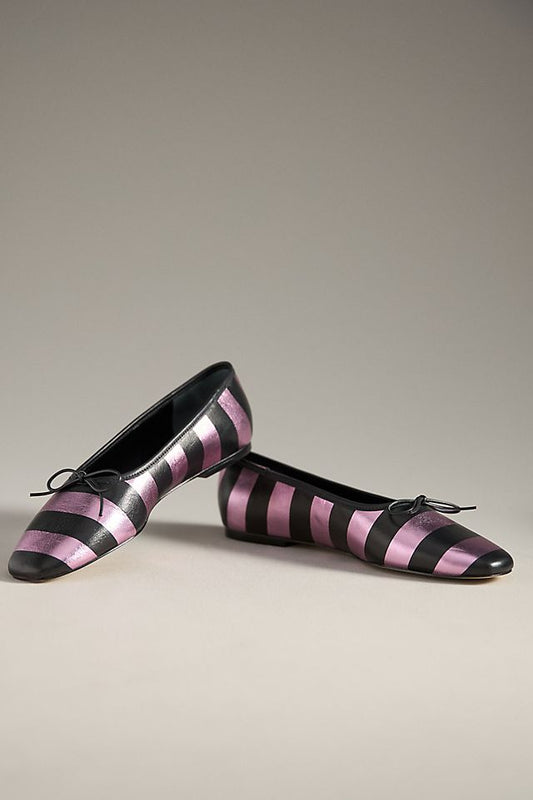 Anthropologie Maeve Square-Toe Ballet Flats