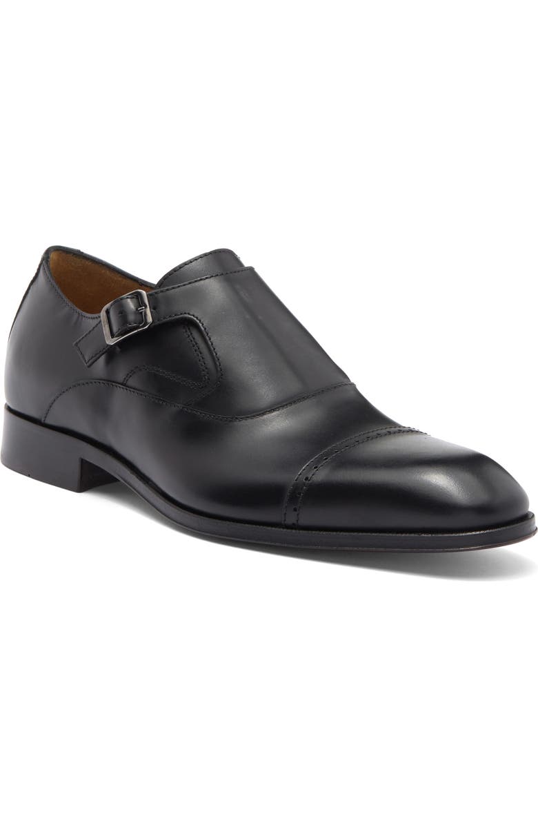 ANTONIO MAURIZI Cap Toe Monk Strap Shoe (Men)