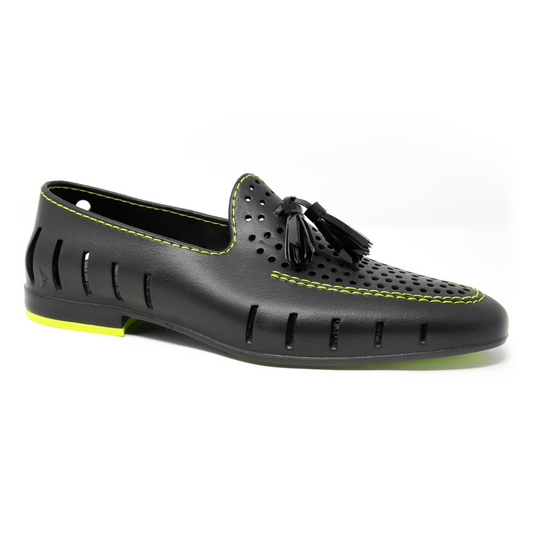 EXECUTIVE TASSEL - BLACK/ACID LIME - MENS - FINAL SALE