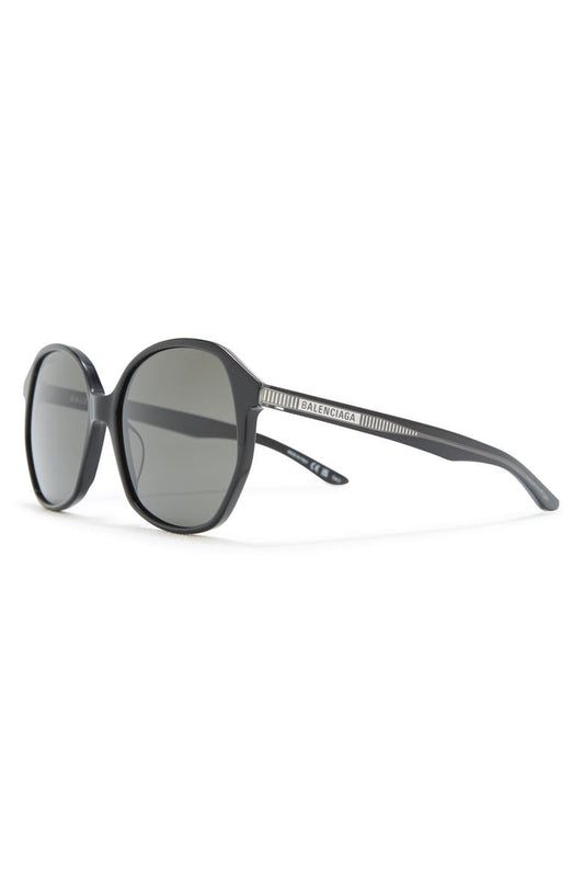Balenciaga 58mm Round Sunglasses