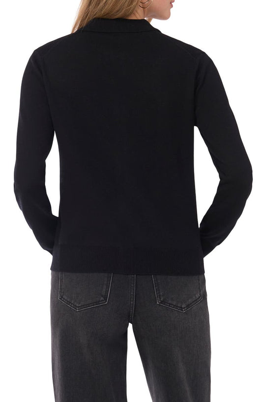 1.STATE Polo Cardigan