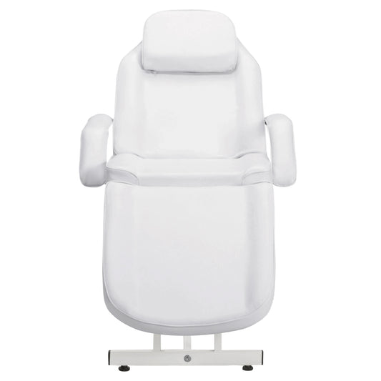 Walmart BarberPub Adjustable Massage Esthetician Table with Towel Hanger, Removable Headrest, Professional Tattoo Chair Facial Lash Bed, Multi-Purpose Spa Beauty Spa Salon Equipment, White