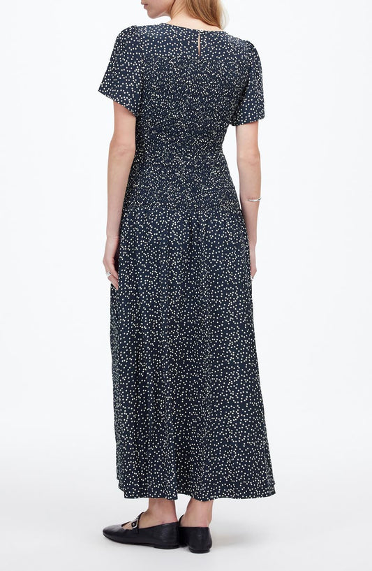 Madewell Smocked Midi Dress