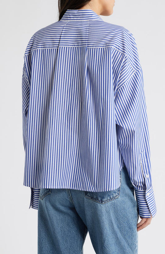 rag & bone Martha Stripe Cotton Button-Up Shirt