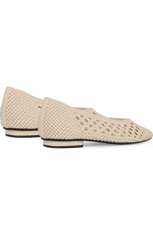 Rebecca Minkoff Bellerina Pointed Cap Toe Flat (Women)