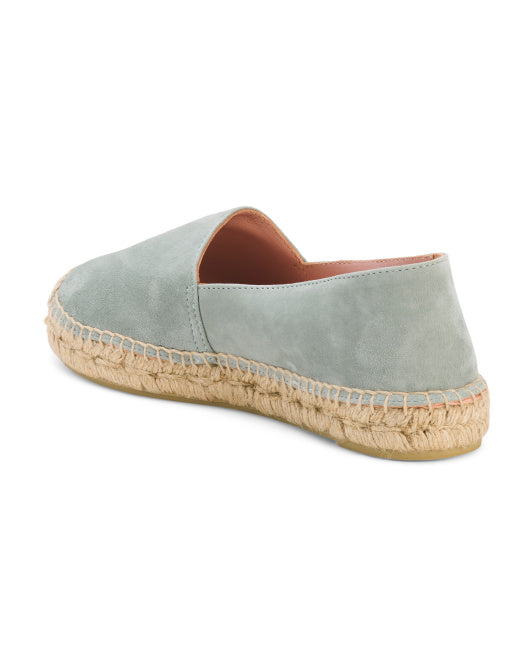 PRETTY BALLERINAS Made In Spain Leather Athena Espadrille Flats