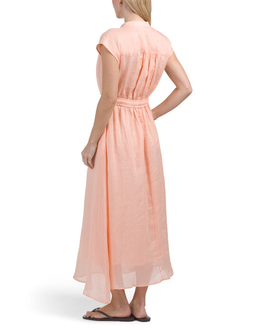 ELAN Maxi Shirt Dress