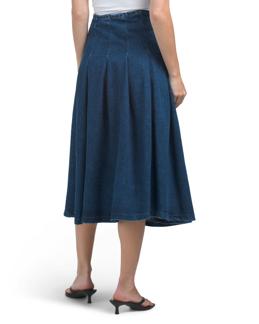 WARP + WEFT Denim Skirt