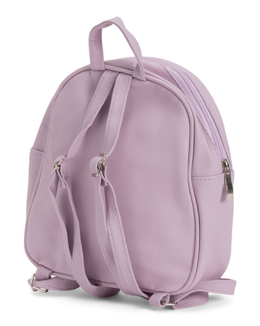 DANBAR GLOBAL Textured Rainbow Stripe Backpack