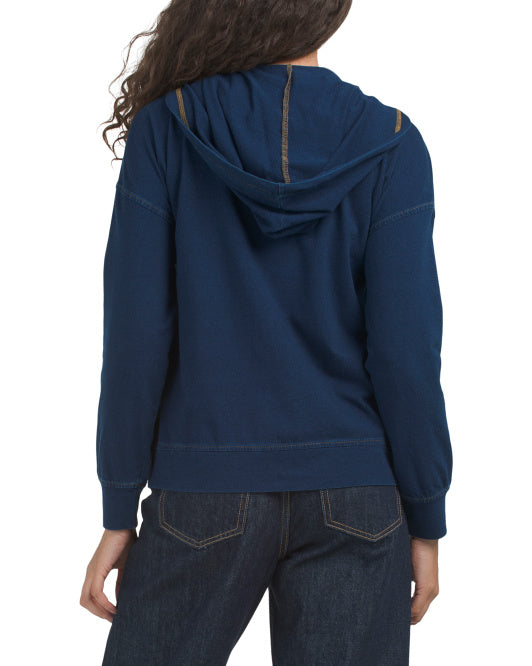 CYRUS Long Sleeve Zip Up Hoodie