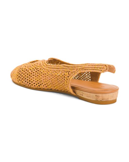 CLERGERIE PARIS Sunny Slingback Flats