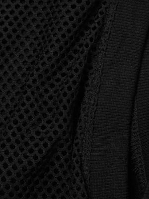Blanc Noir
Mesh Back Sleeveless Hoodie