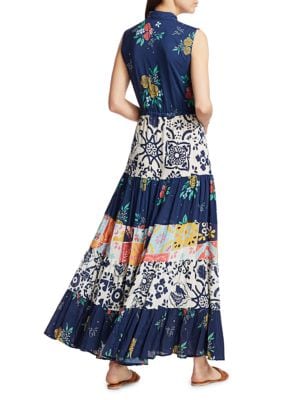 Carolina K
Natalic Print Open-Front Dress