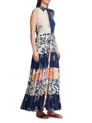 Carolina K
Natalic Print Open-Front Dress