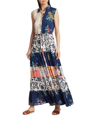 Carolina K
Natalic Print Open-Front Dress