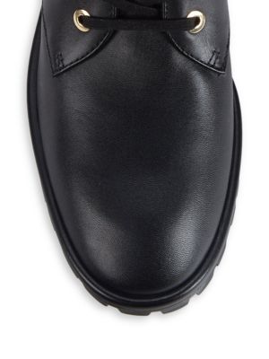Stuart Weitzman
Laine Leather Combat Boots
