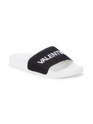 Valentino by Mario Valentino
Glitter Logo Pool Slides
