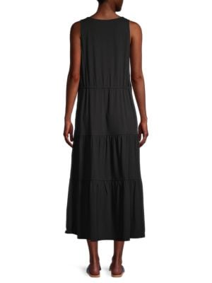 Karl Lagerfeld Paris
Tiered Maxi Dress