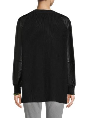 Central Park West
Zoe Ribbed V Neck Cardigan