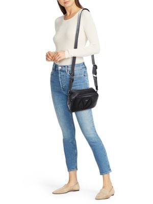 Valentino by Mario Valentino
Mia Logo Leather Crossbody Bag