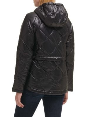 Karl Lagerfeld Paris
Hooded Quilted Jacket