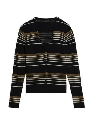 Theory
Otto Striped Ribbed Cardigan
