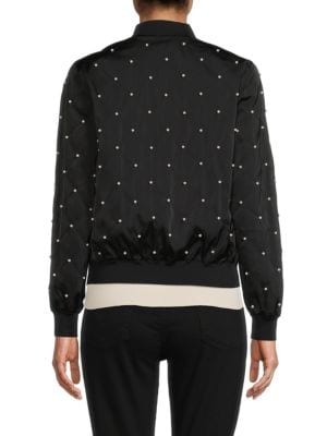 Wdny
Pearl Quilted Bomber Jacket