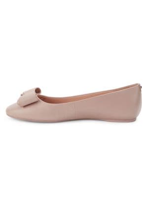 kate spade new york
Nora Bow Leather Ballet Flats